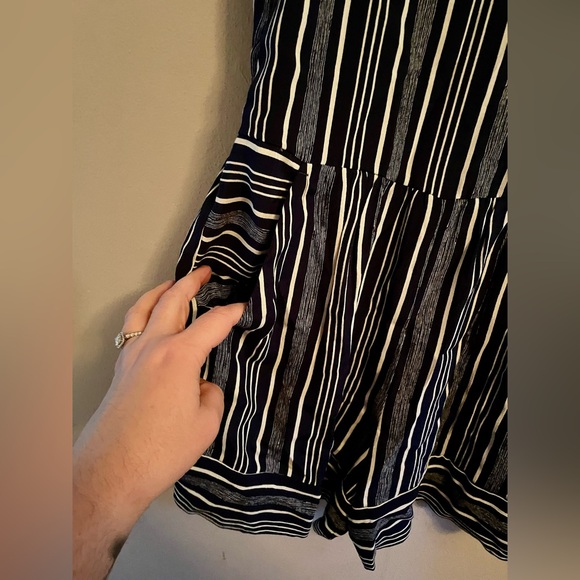 NWT Ann Taylor Loft navy blue jumpsuit size 4 - Picture 5 of 8